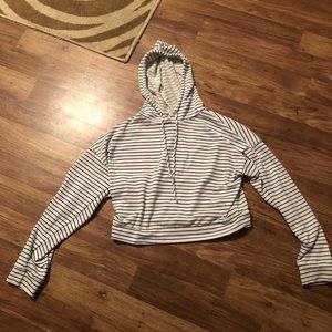 Charlotte Russe Cropped Hoodie